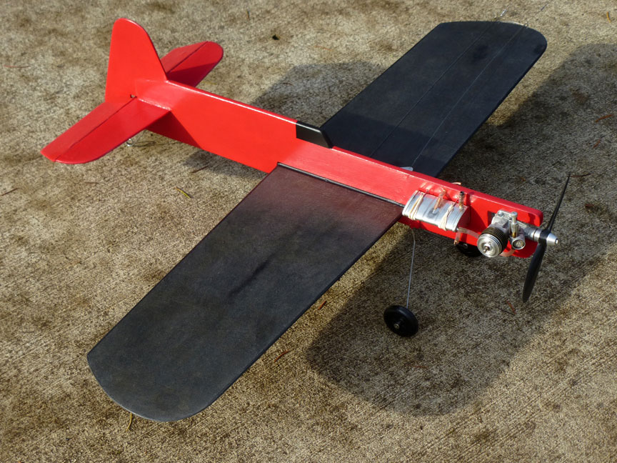 Model Airplane Plans Smoother 54½" Stunt .29-.35 based on Smoothie/Nobler UC 