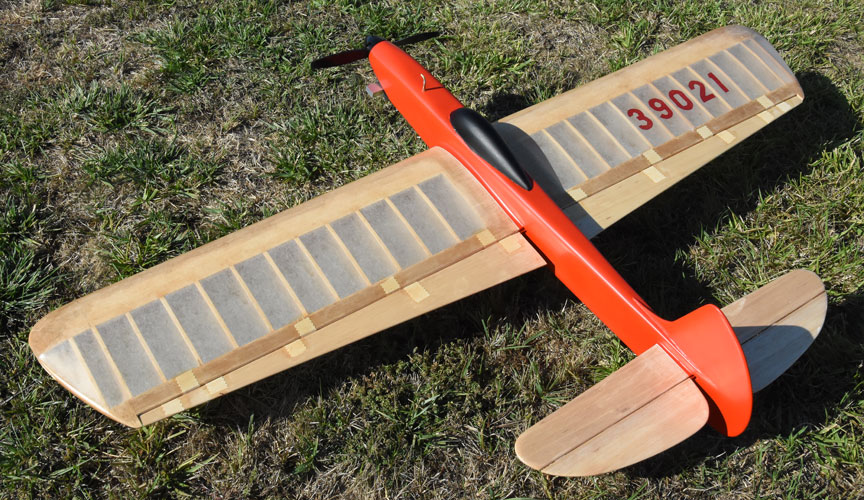 Classic control line aerobatic F2B demountable model of Yuriy