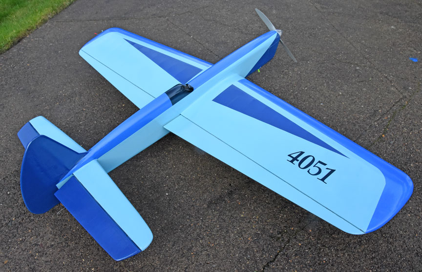 Classic control line aerobatic F2B demountable model of Yuriy