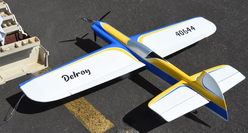 Classic control line aerobatic F2B demountable model of Yuriy