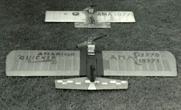 Model Airplane Plans UC OKLAHOMA TWISTER 38½" Combat for .36 by Carl Berryman 