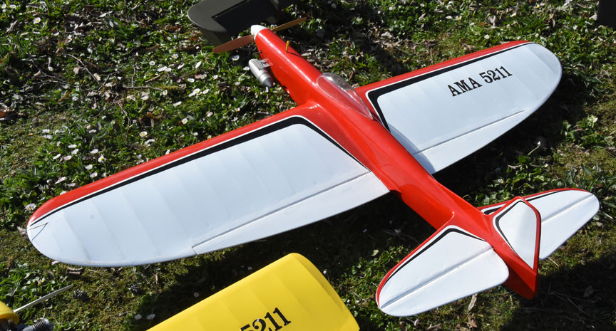 Classic control line aerobatic F2B demountable model of Yuriy